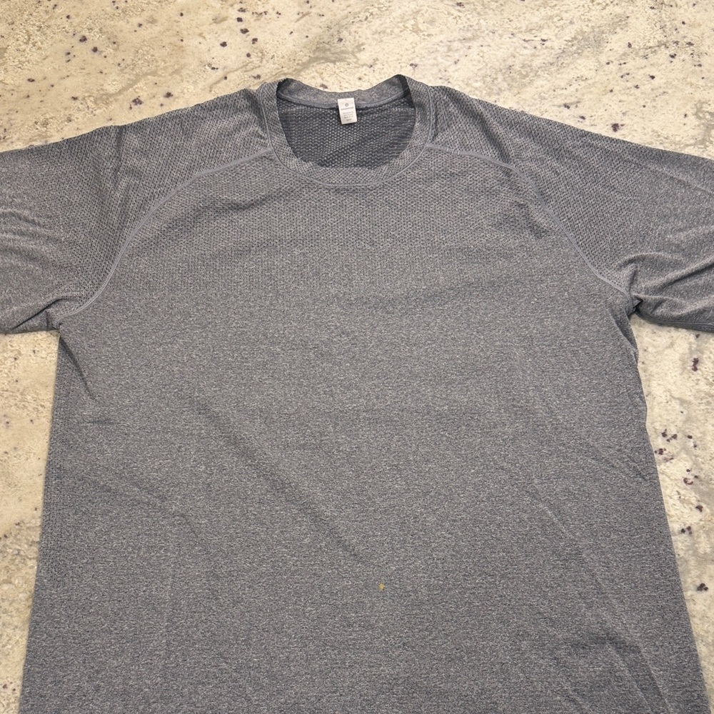 Lululemon Gray Men's workout Shirt
